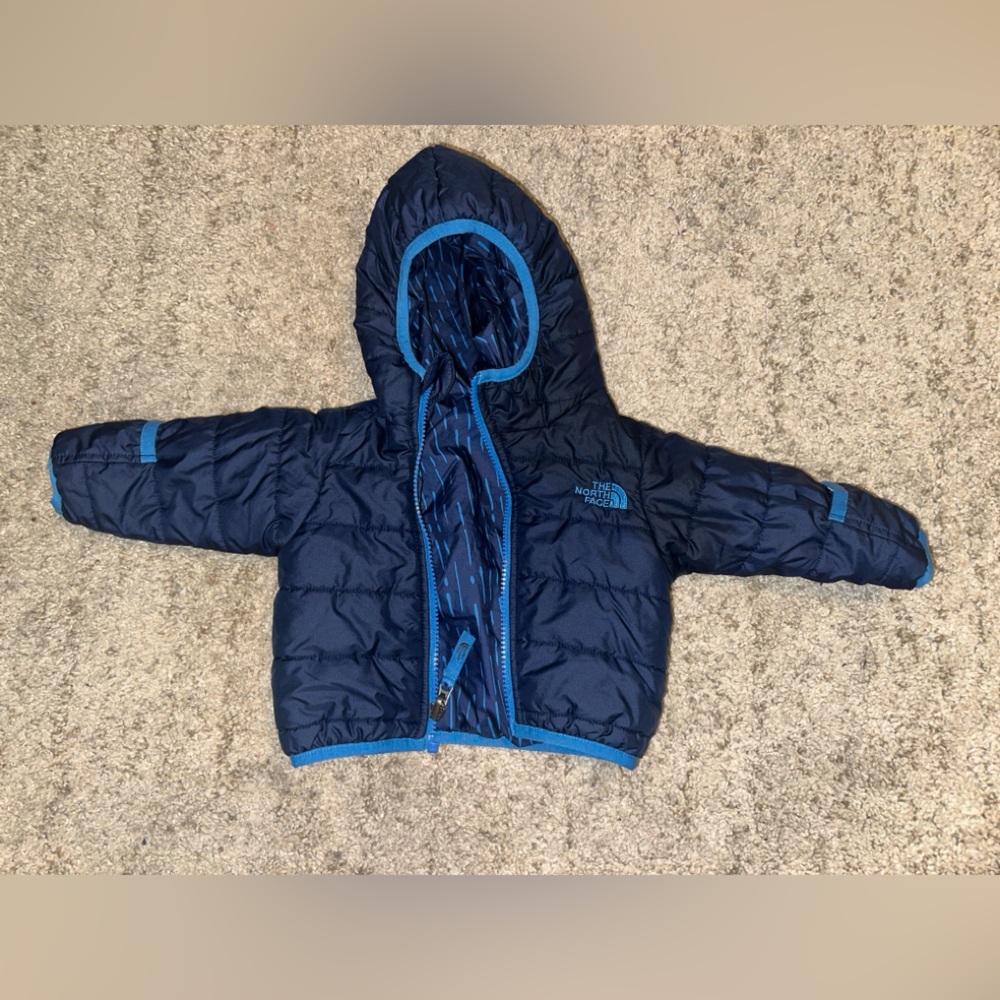 Reversible north face jacket